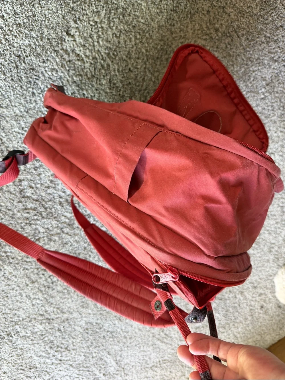 Fjallraven Kånken 15” Laptop Backpack - Red